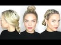 3rd Day Hairstyles || Heatless + Product free!