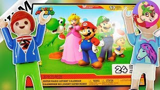 Playmobil hikayeleri türkçe - Arda ve Betül SÜPER MARIO DÜNYASINDA! Noel Baba Takvimi | Çocuk Dizisi screenshot 2