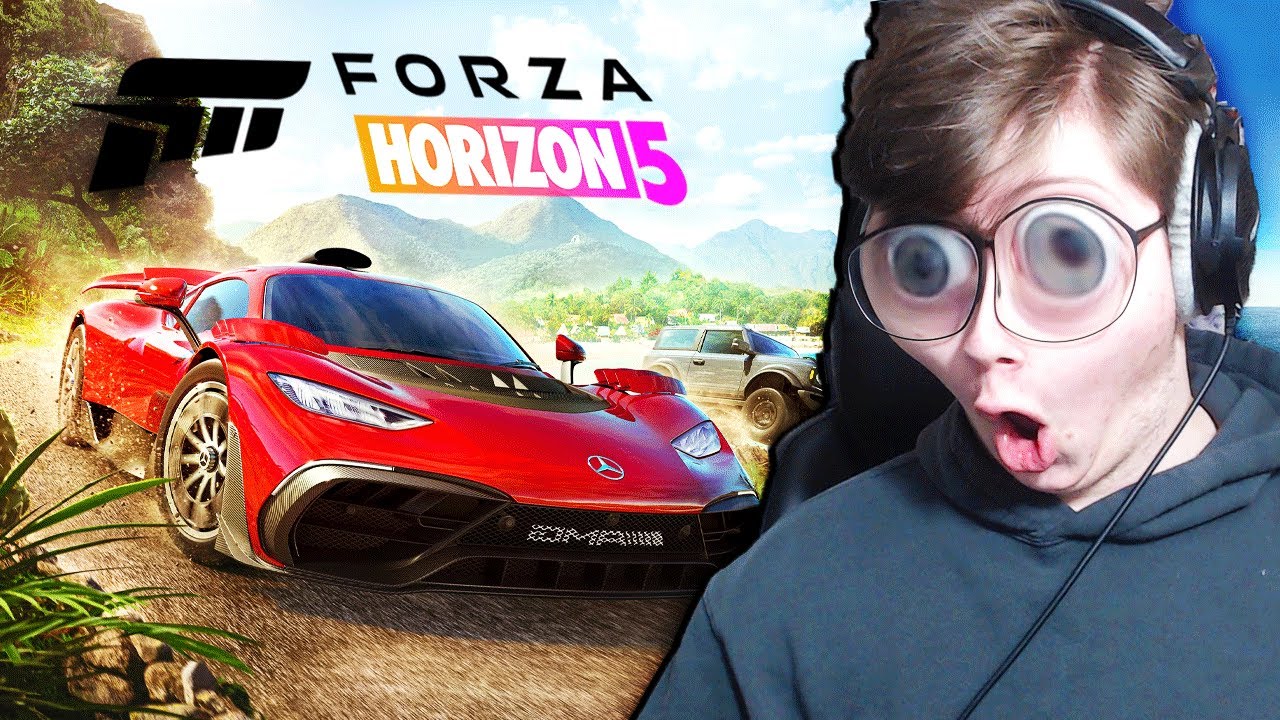 My First Time Playing Forza Horizon 5