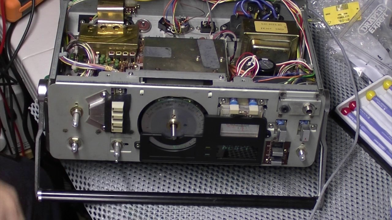 Trio R1000 repair Part 4: Alignment, reception testing then all