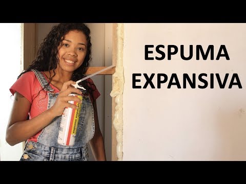 Como assentar batente de porta com espuma expansiva - com Paloma Cipriano