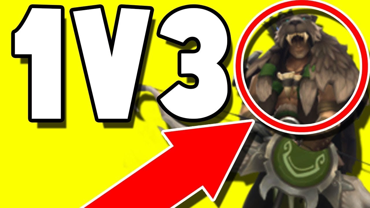 INSANE JUMONG 1V3 *gone right* - Battlerite