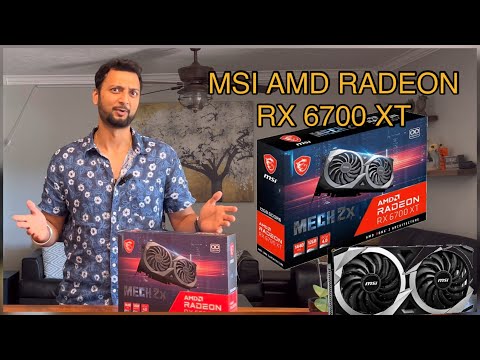 MSI AMD Radeon RX 6700 XT | Unboxing, Setup and Benchmark