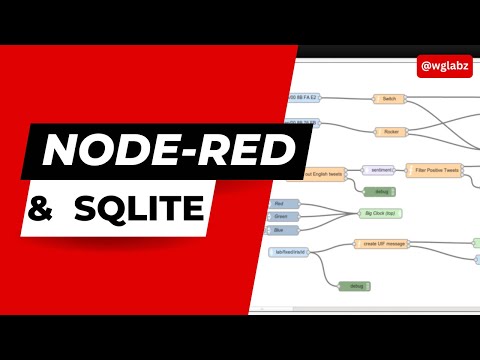 Integrate #SQLite #database with #nodered | #beginners