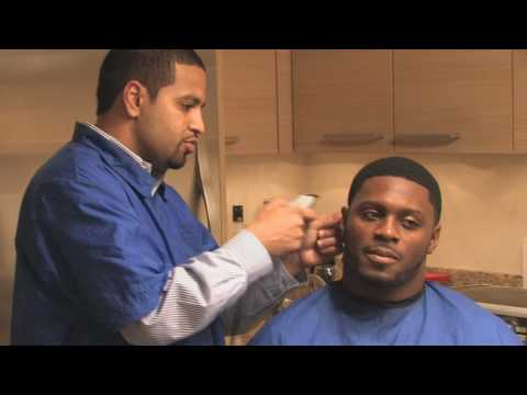 Celebrity Haircuts by EAC Barbershop: Thomas Jones and Julius Jones