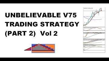Unbelievable Volatility 75 Index BEST Strategy (Part 2) Vol 2