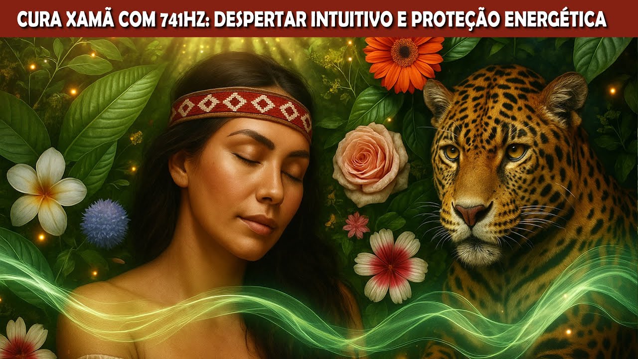🌟 Cura Xamânica com 741Hz | Purificação Espiritual, Despertar Intuitivo e Proteção Energética