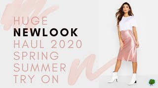HUGE NEWLOOK HAUL 2020   SPRING SUMMER TRY ON