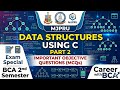 DATA STRUCTURE (PART 2) Unit 1 BCA 2nd semester IMP EXAM (MCQS) MJPRU 📚 @careerwithBCA2026 