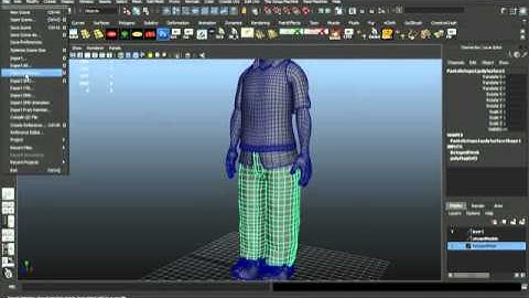 Character Creation In Maya Part 4-1