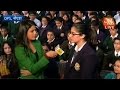 School kids in India show solidarity with Pakistan