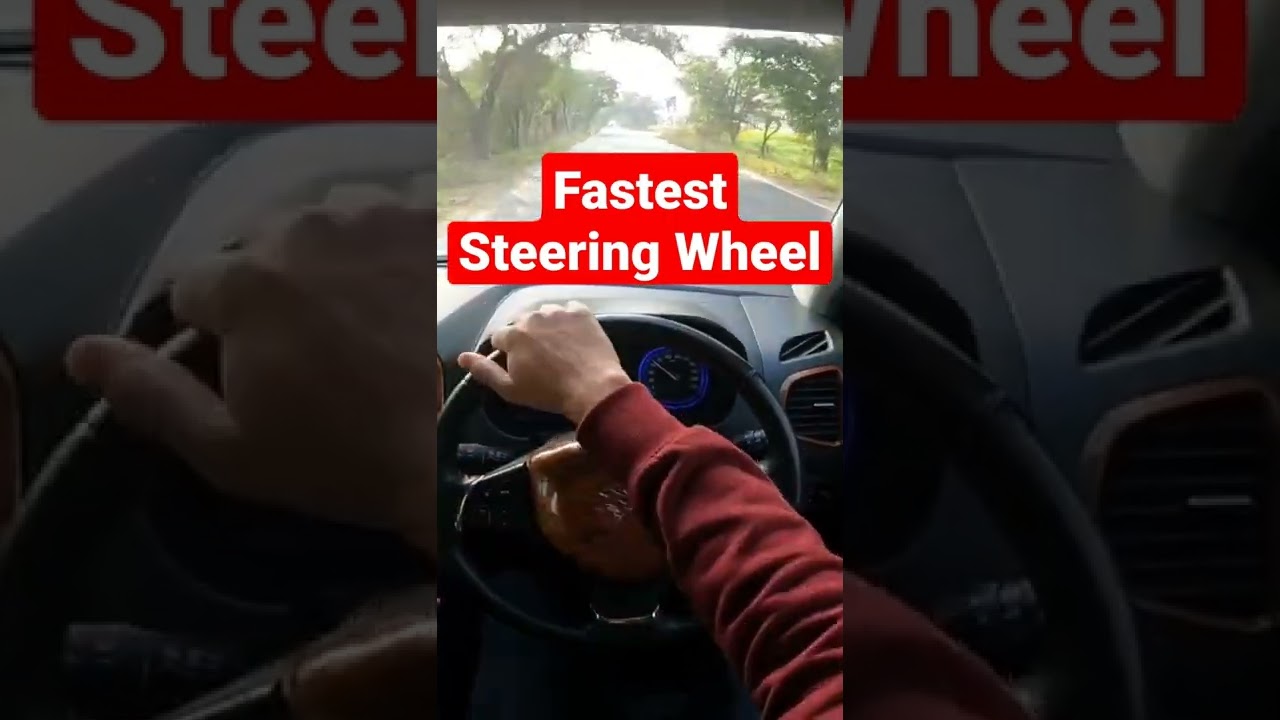 Only Pro Drivers rotate Steering Wheel like this 🔥 