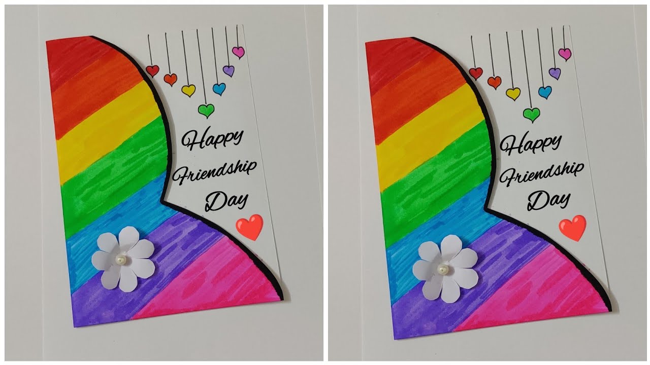 DIY Friendship Day Gift Ideas | Easy White Paper Friendship Day ...
