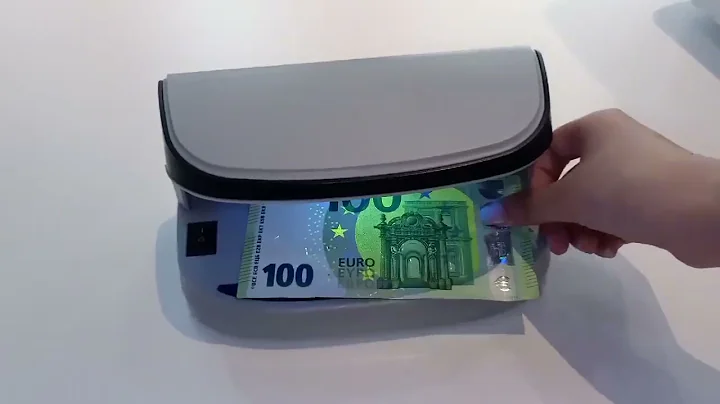 AL 09 Small UV light LED counterfeit money detector