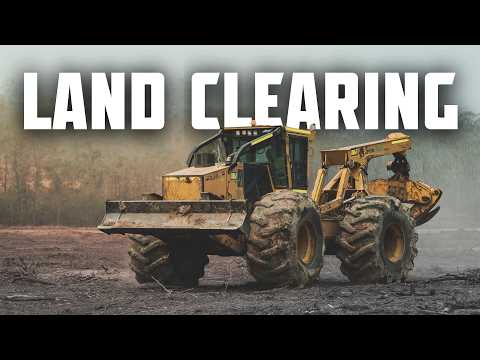 BIG Machines land clearing with IRON JACK for housing demand!