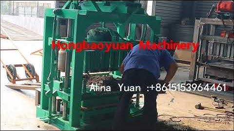 QTJ4-40 hollow blocks making machine