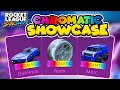 The first ever CHROMATIC SHOWCASE in Rocket League Sideswipe