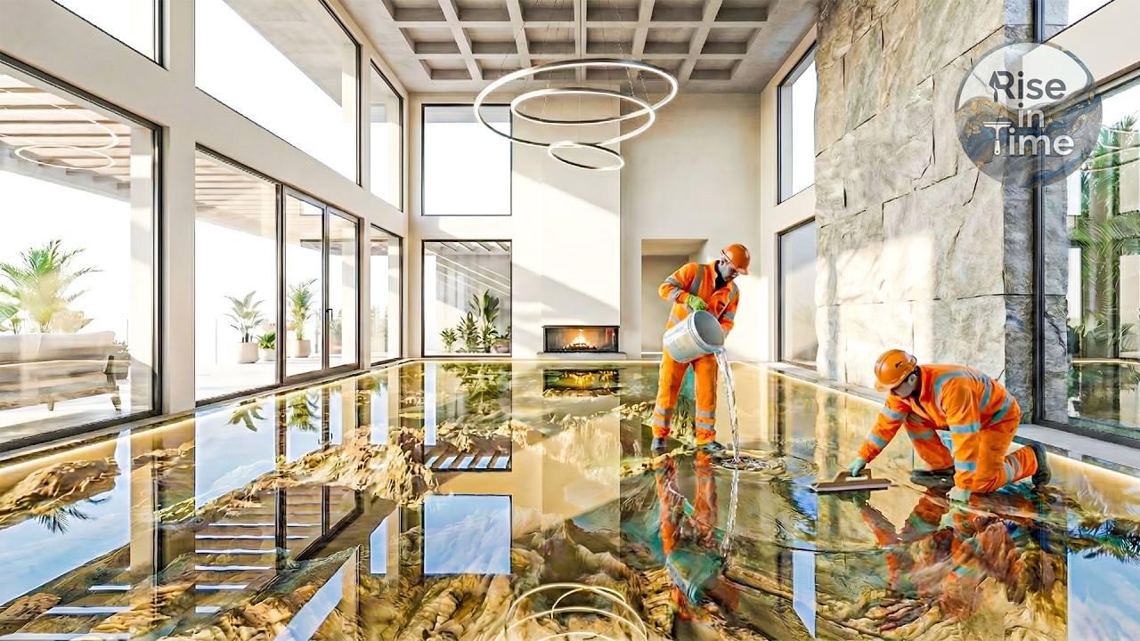 Top 10 Breathtaking Artistic Epoxy Floors with Mesmerizing Resin Pours
