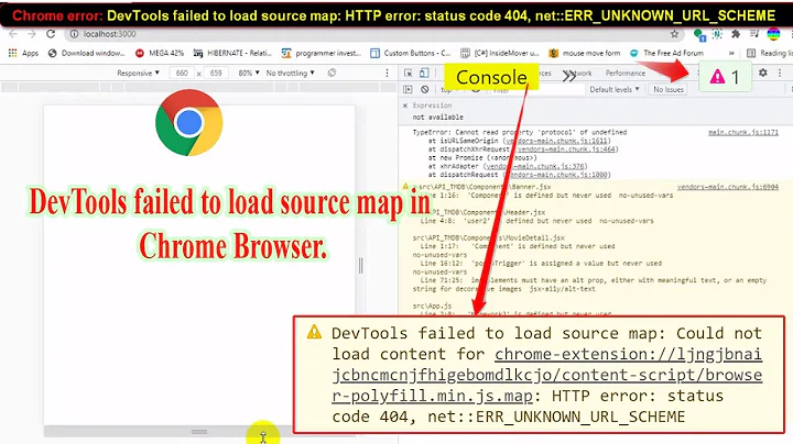 [ Fix ] - Chrome Developer Tool Error | ແກ້ໄຂບັນຫາ Chrome Console Error.