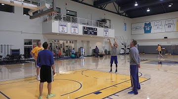 Curry and Kerr Free Throw Contest: Playoff Edition