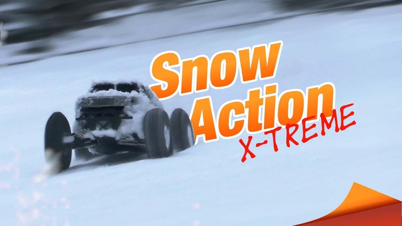 RC Rock Racer Extreme SNOW BASHING [Helion Rockrider Brushless] | RC ...