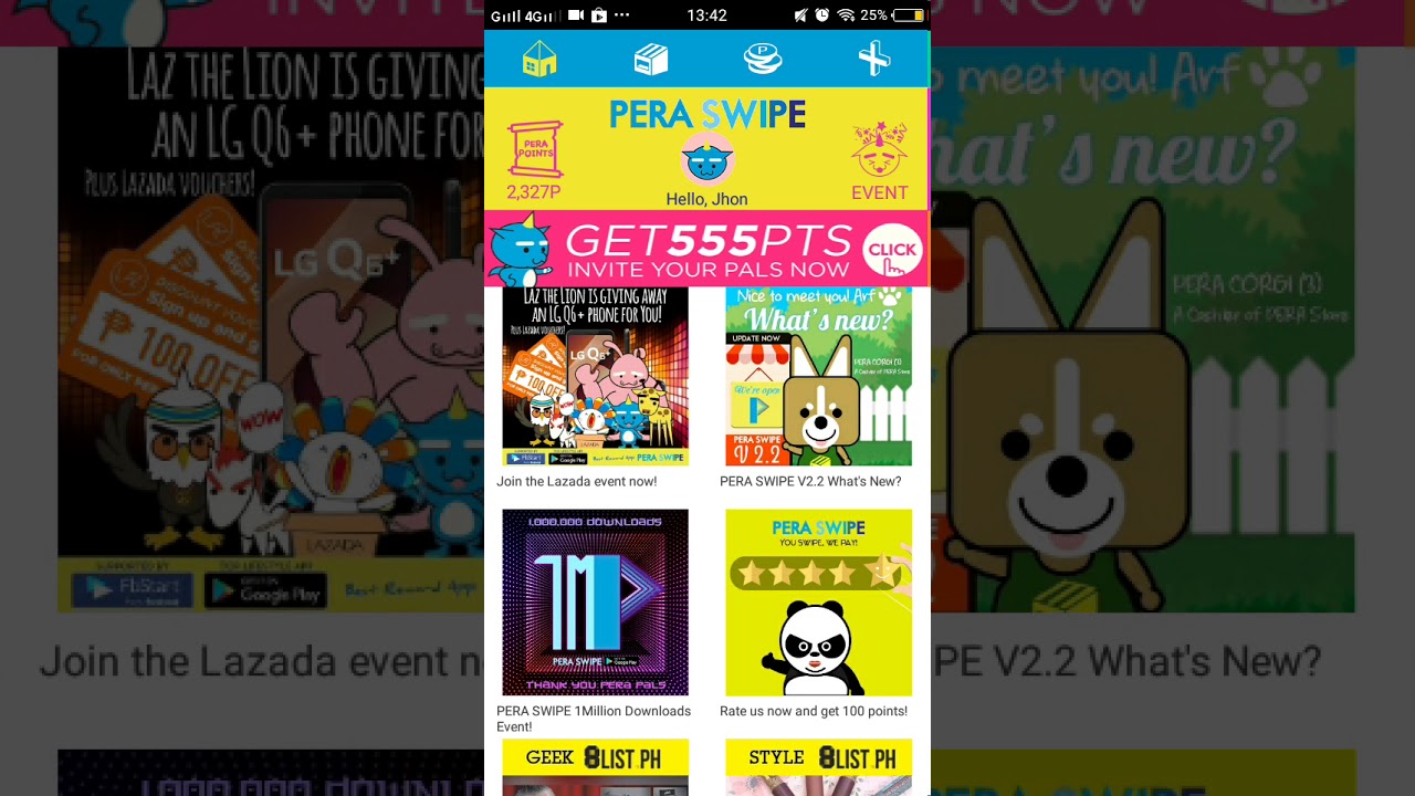 Pera Swipe : auto swipe + clone = ez load