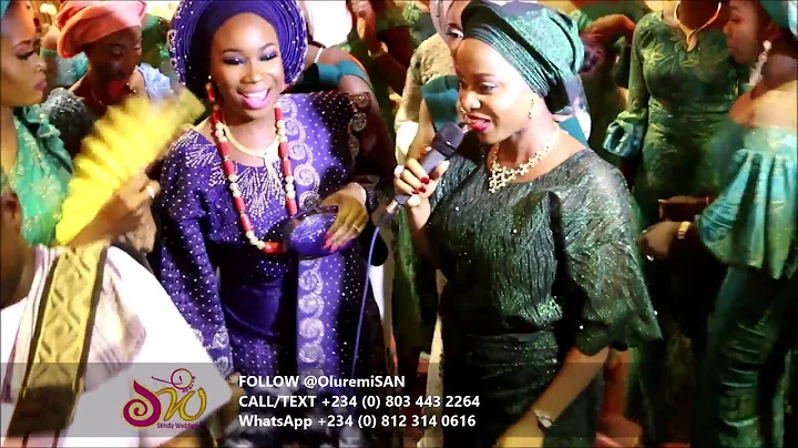 Ore and Dolapo's Traditional Engagement Wedding by OluremiSAN (Senior Alaga of Nigeria)