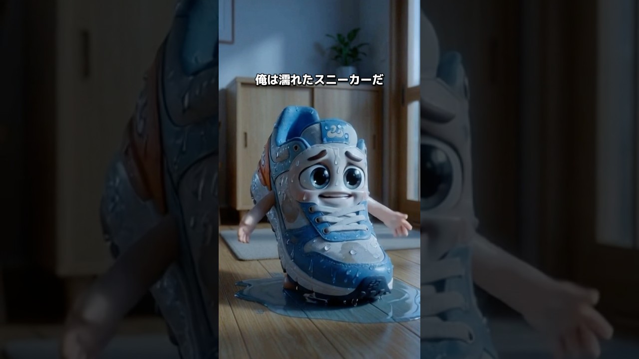 濡れたスニーカーを爆速に乾かす裏技3つ #ライフハック #豆知識 #プチ知識
