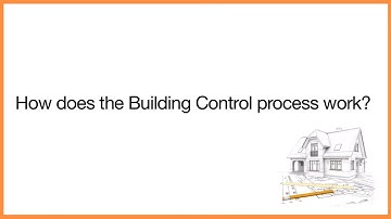 How does the building control process work