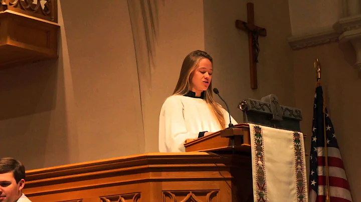 Senior Sermon - MELISSA BLOUNT