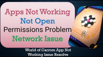How to Fix World of Carrom App Not Working | Not Open | Space Issue