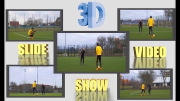 how to create awesome 3D slideshow animation from videos and pics - hitfilm tutorial 2019