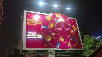 Flipkart Minutes’ innovative billboard matches the beat of Navratri | Media4Growth