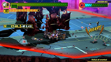 The Wonderful 101 - Operation 008-A: Doora & Deah-Kani (Giant Crab) & Wonder-Motorbike Acquired