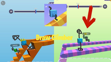 Draw Climber: gameplay walkthrough|Part 1| Level 11-22| (Android-IOS)