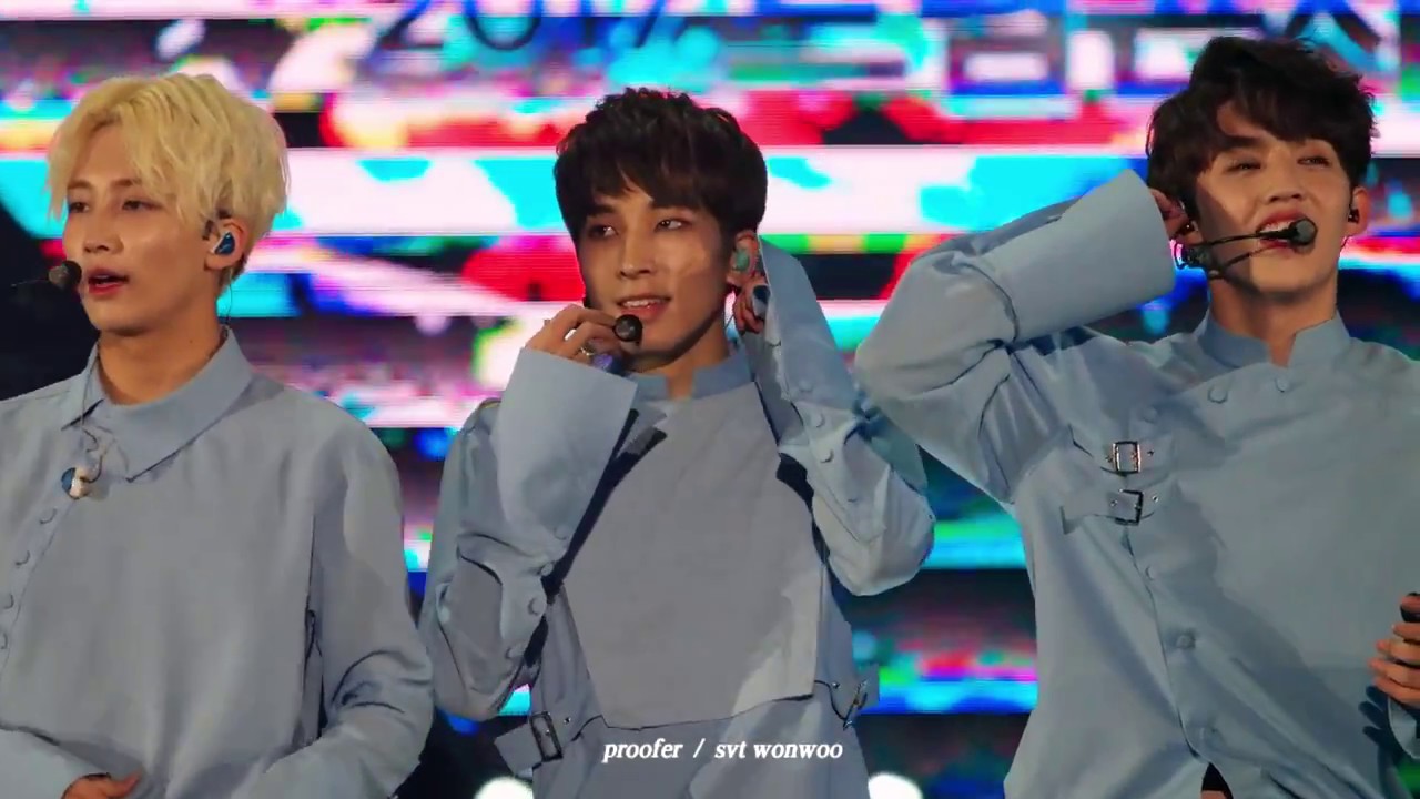 170603 드림콘서트 Seventeen 세븐틴- 멘트 원우 wonwoo focus