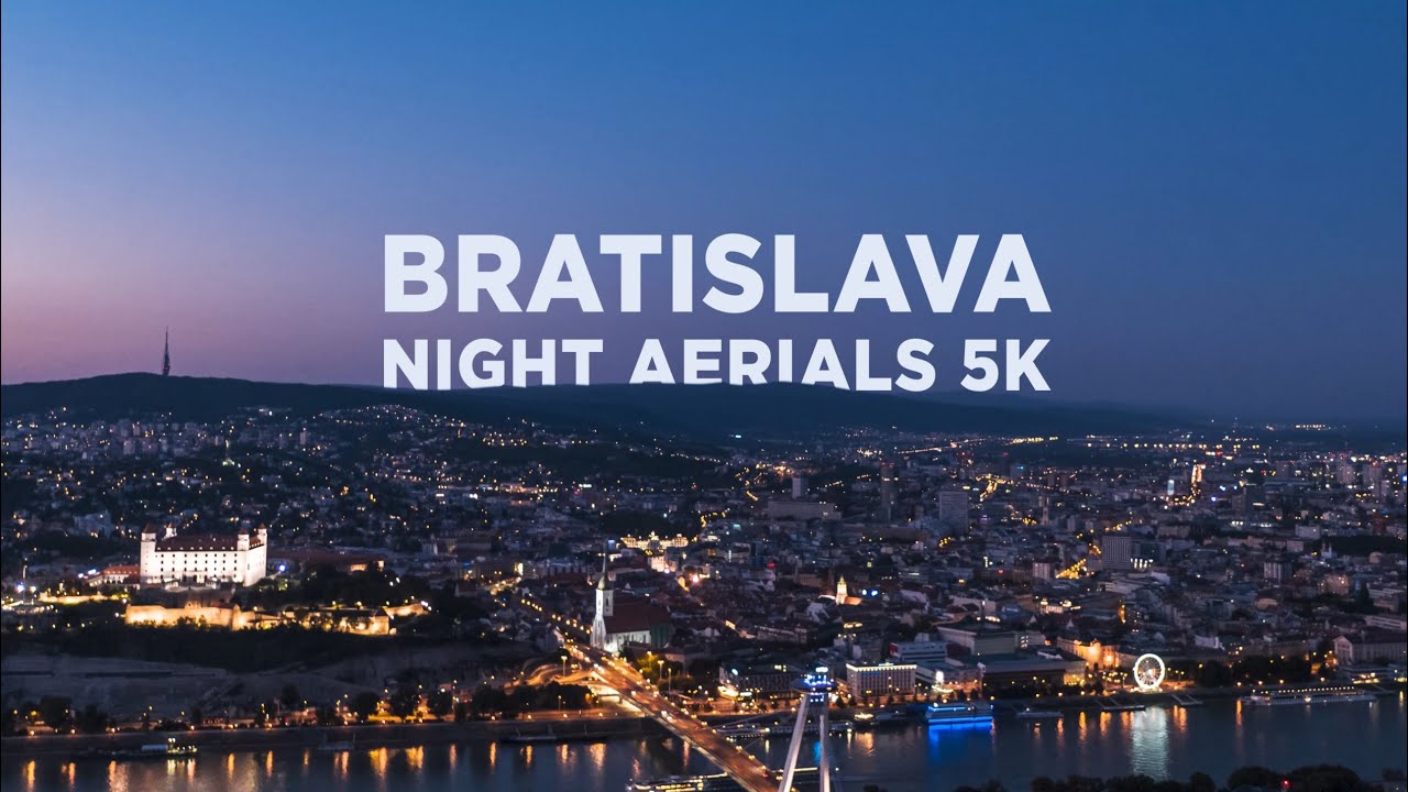 Bratislava Night Aerials 5K - Old Town & Downtown (Slovakia)