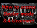 2018 Dodge Ram 1500 8.4 Uconnect How to access dealer mode. (hidden feature)