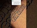 cara menulis nama FATIMAH dalam huruf gelembung #seni #menulis #menggambar #fyp #viral #bubble #tren