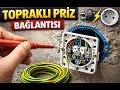Priz Bağlantısı-Topraklı Priz Montajı Detaylı Anlatım Viko Karre Serisi (How to install socket)