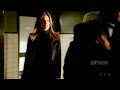 Castle 8x18 Beckett  with  Hayley & Bathroom Commotion   “Backstabber” Season 8 Episode 18