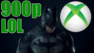 Batman: Arkham Knight 900p on Xbox One