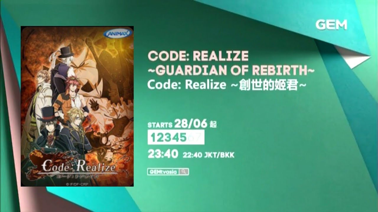 GEM Promo - Code;Realize - Guardian of Rebirth - YouTube