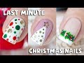 LAST MINUTE CHRISTMAS NAIL ART IDEAS