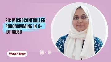 DT on PIC Programming |PIC Microcontroller | Dr. Husna | SNS Institutions