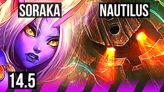 SORAKA & Jinx vs NAUTILUS & Smolder (SUP) | 0/3/24, 300+ games | BR Master | 14.5