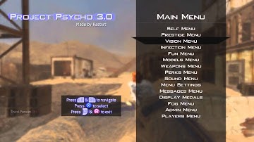 MW2 TU8 Mod Menu 2014 RGHJTAG
