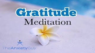 10 Minute Daily Meditation For Gratitude & Happiness / The Anxiety Guy