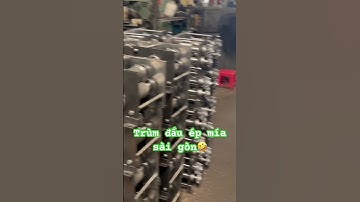 Xưởng chuyên sản xuất máy ép mía . Đầu ép mía