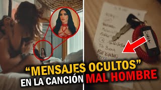 10 COSAS que TE PERDISTE en la CANCIÓN de KIM LOAIZA - MAL HOMBRE (Video Oficial)